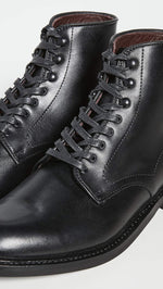 Allen Edmonds boot 360 storm welt detail