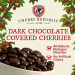 7 Ounce bag of Cherry Republic chocolate covered cherries