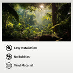 Avolander aquatic background package display including the eight pieces of residue free double-sided installation tape.