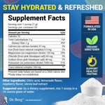 Dr. Berg Keto Hydration Powder scoop showing the high potassium supplement mix.