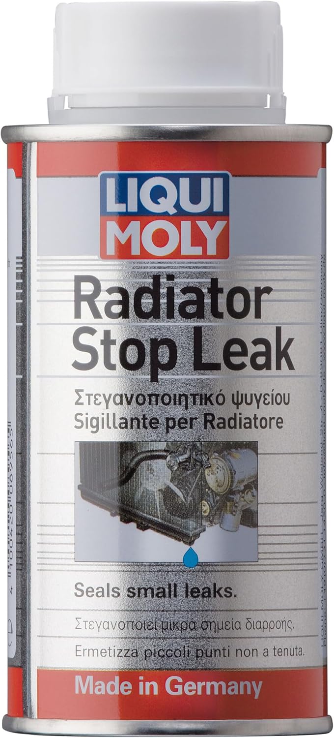 Liqui Moly Radiator Stop Leak 150 Milliliters front view automotive coolant additive