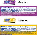 Hi-Chew Japanese style soft candy sticks layout view