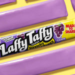 Laffy Taffy Stretchy and Tangy 24 count box side view nutrition facts