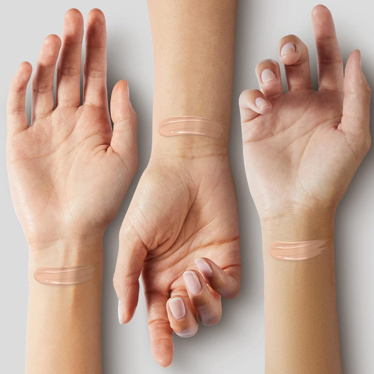 Texture swatch of Milani Conceal and Perfect foundation