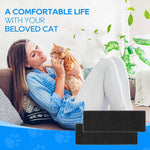 Six pack generic activated carbon filters for automatic cat litter drawer