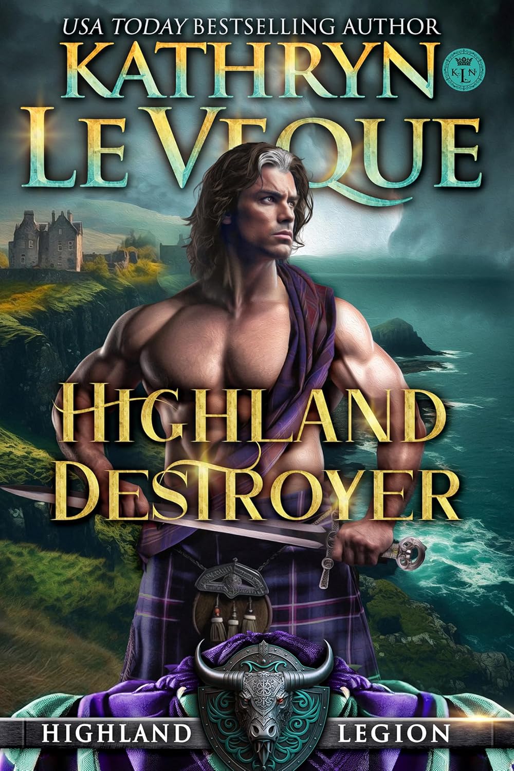 Kathryn Le Veque Highland Destroyer Kindle book cover front view