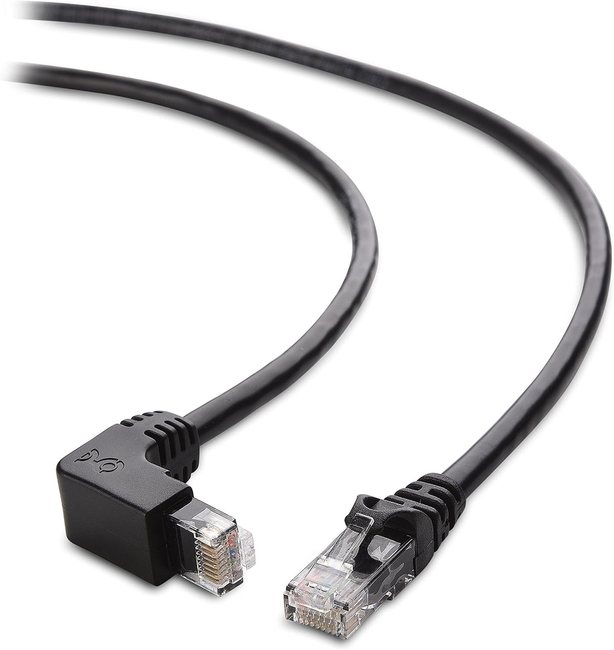 Cable Matters gold plated RJ45 pin detail
