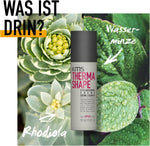 Close-up of KMS hair smoothing cream texture on hand