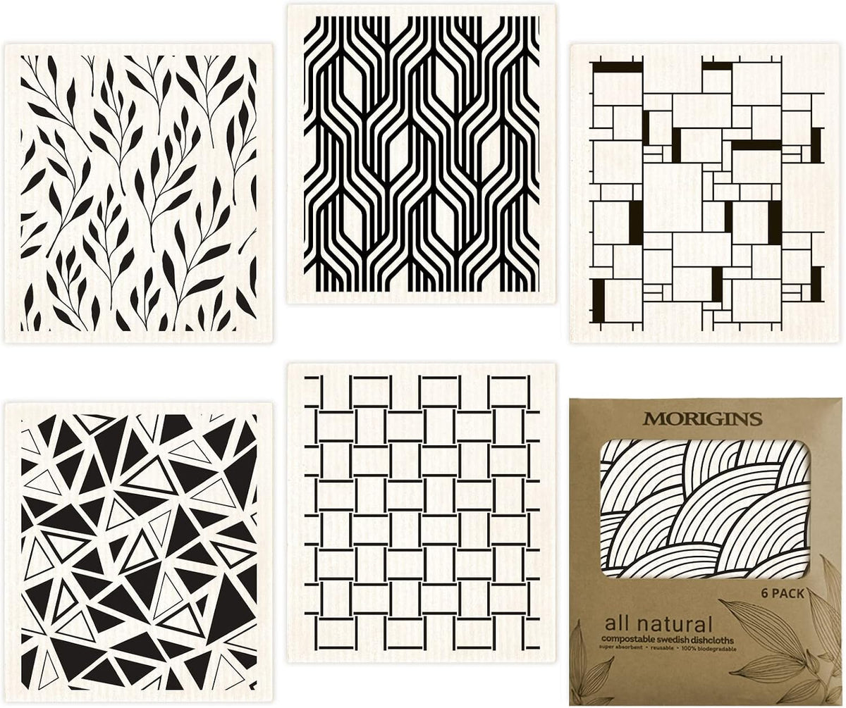 Morigins Swedish Dishcloths front view packaging