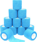 Self Adhesive Bandage Wrap Animal Cohesive Bandage Self Adherent Wrap First Aid Tape for Dogs Cats Horses Birds & Wrist Healing Ankle Sprain (2 Inch Heart 6 Rolls) - Image 13