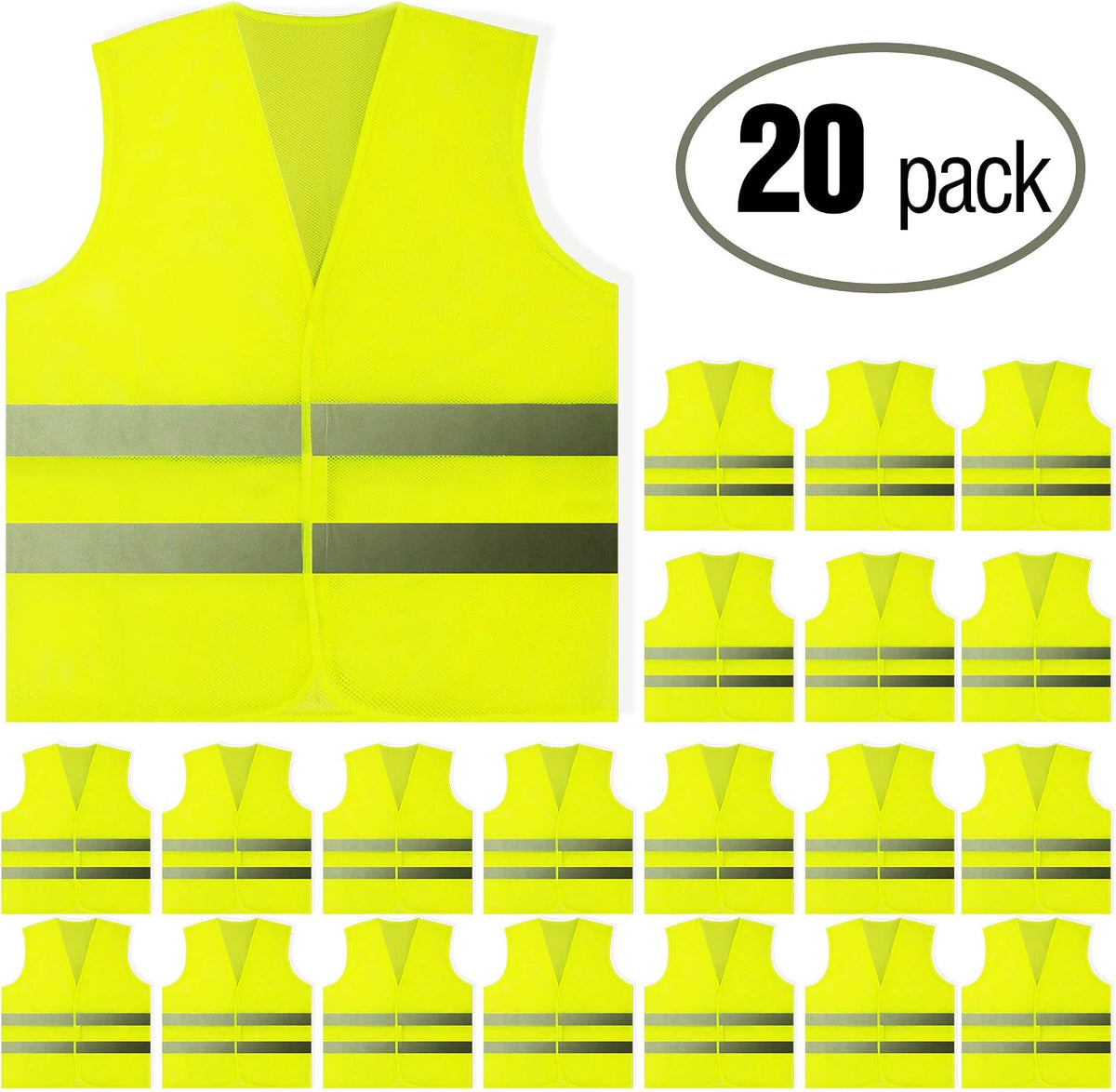 PeerBasics safety vest rear 360 degree visibility display