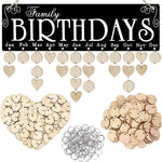 Acoavo family birthday board front view