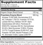 NATURELO Digestive Enzymes lifestyle wellness supplement imagery