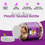 Chef Kitty freeze dried chicken hearts rehydrated in water