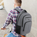 Kadilong men backpack worn by model