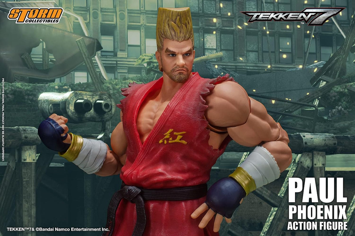 Storm Collectibles - Tekken 7 - Paul Phoenix, 1/12 Action Figure - Image 9