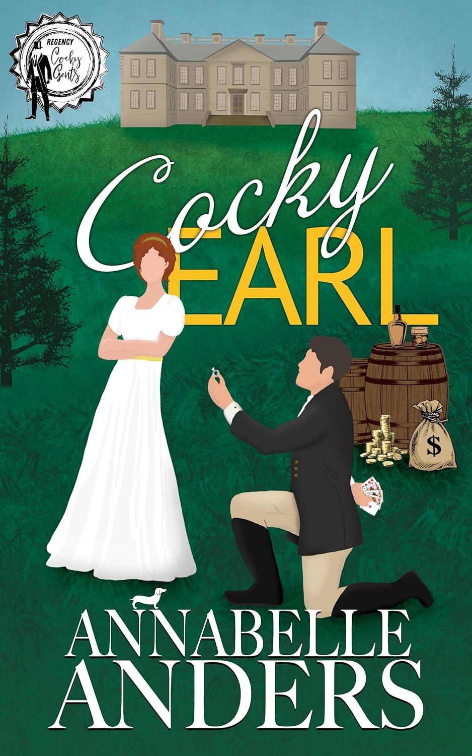 Annabelle Anders Cocky Earl Regency Cocky Gents Book 1 front cover