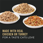 Purina Pro Plan high protein wet cat food packaging