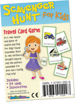 Briarpatch travel scavenger hunt cards displayed flat