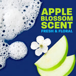 Dawn apple blossom scent dish soap container side profile