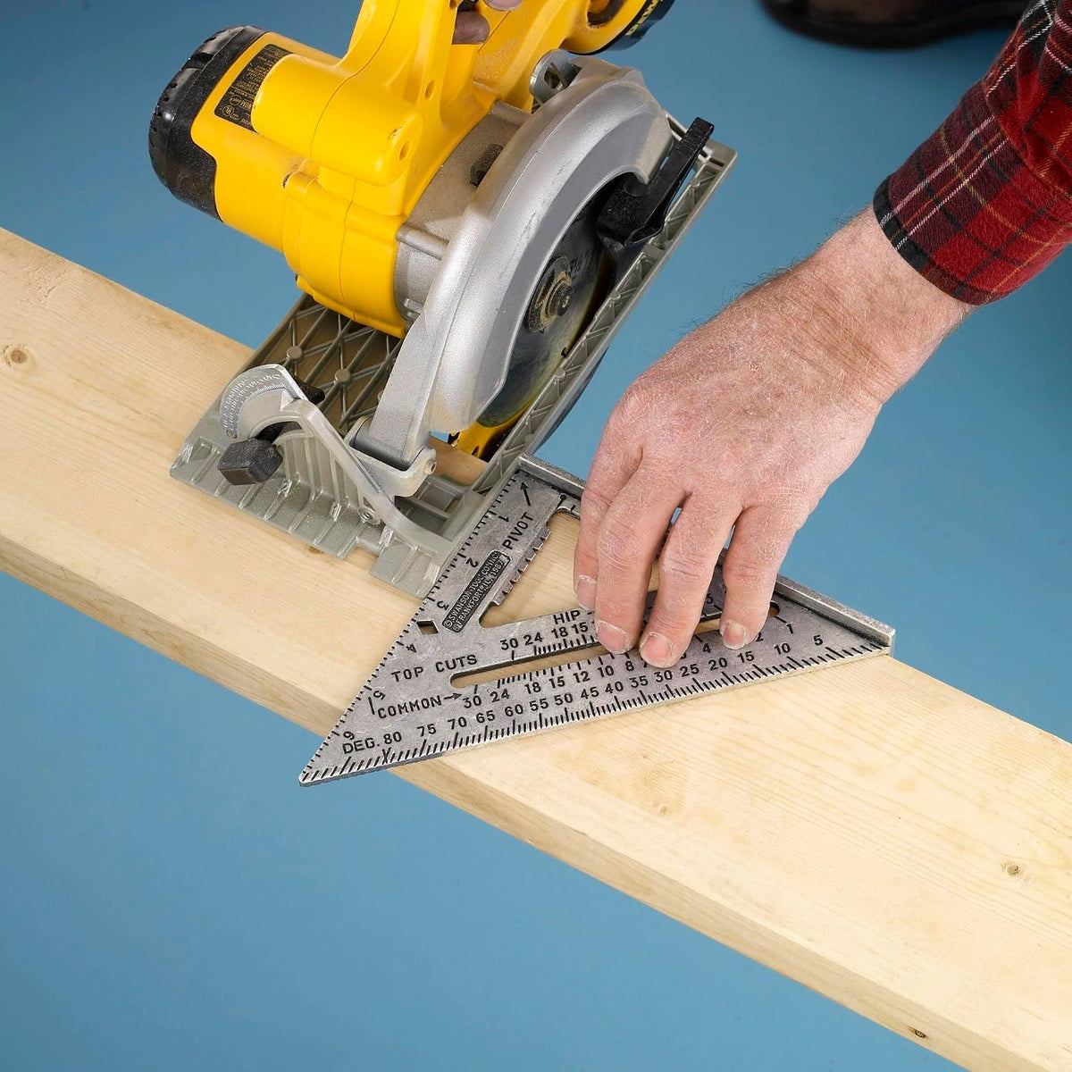Swanson carpentry speed square matte finish surface detail