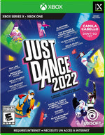 Just Dance 2022 promotional artwork featuring game characters