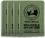 RHINO RESCUE First Aid Moldable Splint 36" X 4.3" Orange-Gray (6, Bundle) | Lightweight Aluminum Splint Emergency Supplies with Bandages Keep Bones in Position for Hiking, Military, HSA/FSA Approved - Image 12