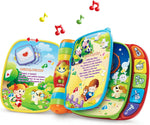 VTech Musical Rhymes Book Red colorful piano buttons and light-up star