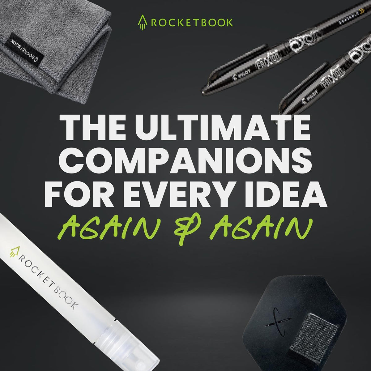 Rocketbook accessory bundle packaged