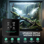 Fmatoz automatic terrarium mister with dual nozzles