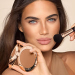 Charlotte Tilbury Airbrush Matte Bronzer swatch on skin