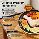 Premium USA imported dog brain health supplement chicken flavor chews