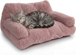Catstages Chillin' Cat Couch front view plush sofa