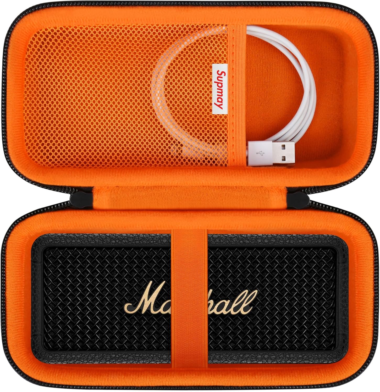 Supmay hard carrying case for Marshall Emberton speaker front view