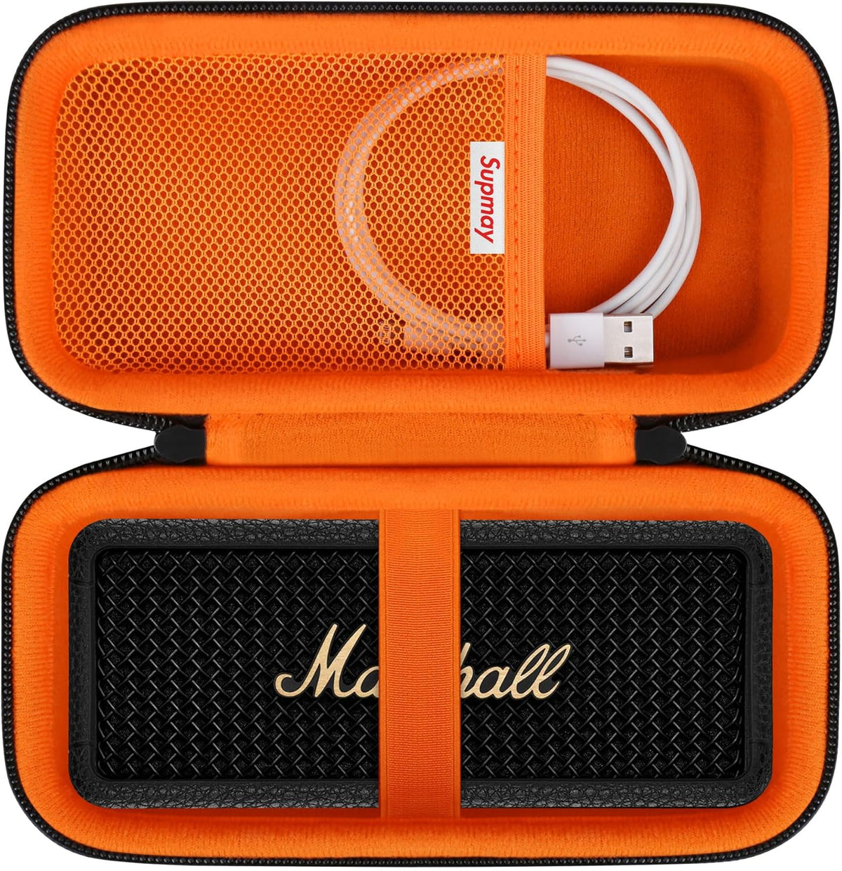 Supmay hard carrying case for Marshall Emberton speaker front view
