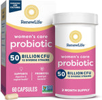 Renew Life 50 billion CFU probiotic high potency capsule seal