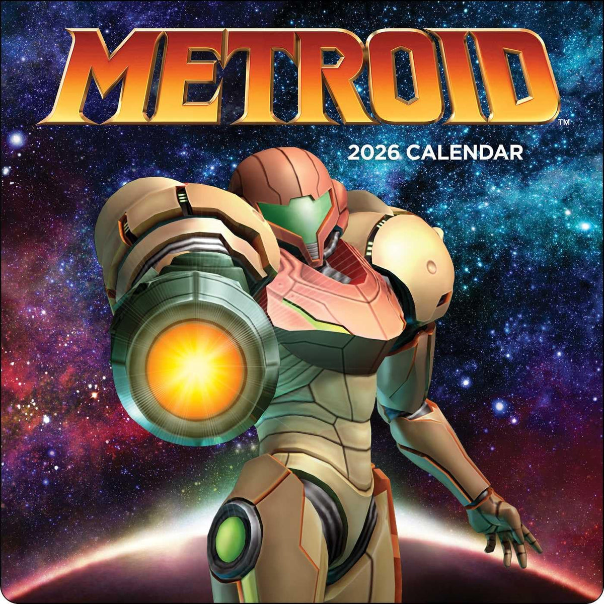 Metroid 2026 Wall Calendar - Image 1