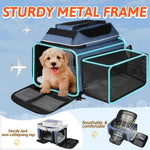 Petskd portable pet travel carrier folded flat for storage