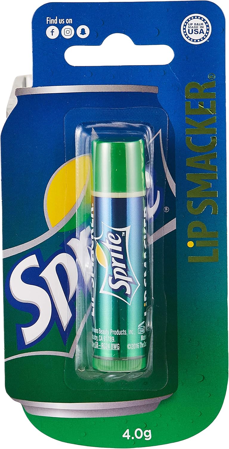 Lip Smacker flavored lip balm packaging and branding details