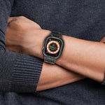 ULTRNICC rugged watch band clasp and secure pin closure mechanism