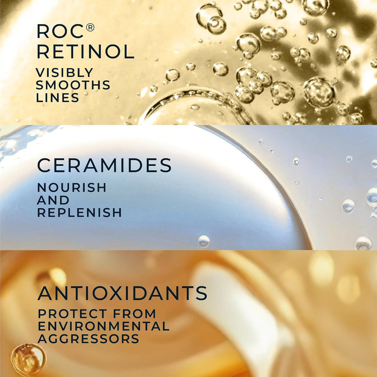 Side view of RoC Retinol Correxion capsule container