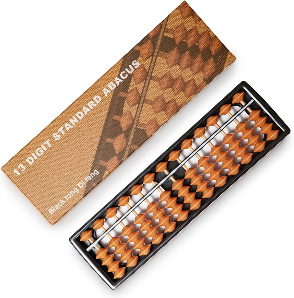 Digital Standard Abacus-20 cm-Professional 13-Column Soroban Calculator (Functional and Educational Tool) - Image 9