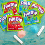 Assorted flavor variety pack of Wonka Fun Dip candy