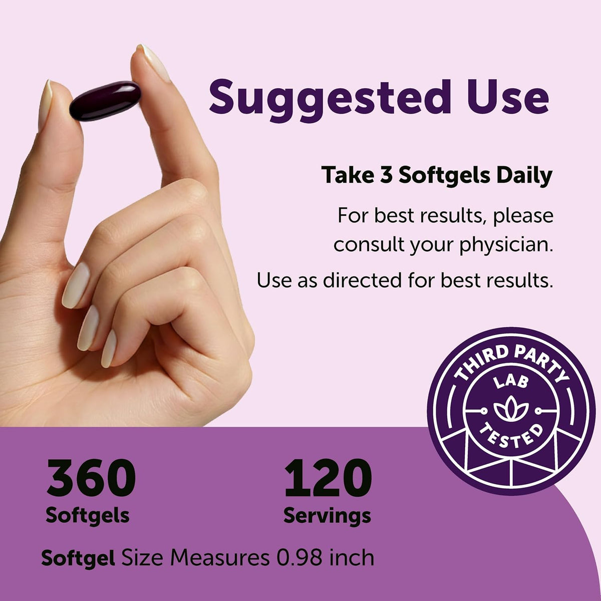 Micro Ingredients Elderberry Complex softgels supplement facts nutrition panel