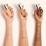 Clarins full coverage foundation pump applicator close up
