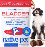 Native Pet Dog UTI Treatment - Cranberry Supplement for Dogs - Supports Normal Bladder Function, Urinary Tract & Kidney Health - Real Cranberry Extract, D-Mannose & Probiotics - Air-Dried - 60 Chews - Image 11