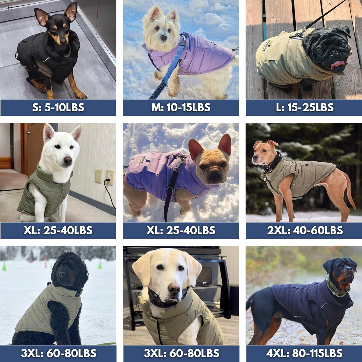 Spark Paws dog tech wear parka coat displaying soft polar fleece interior lining