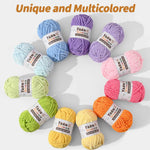 Waikxin thick plush yarn demonstrating shed resistant quality