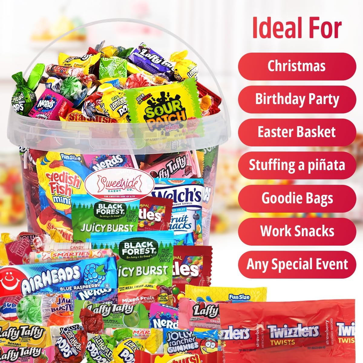 Sweetside candy variety pack displayed for office snacks