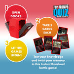 Top Trumps Stranger Things trivia card game plastic case